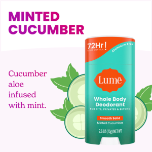 Minted Cucumber | Solid Deodorant Stick