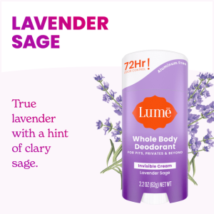 Lavender Sage | Cream Deodorant Stick